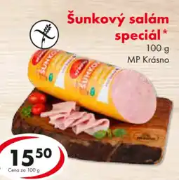 CBA Šunkový salám speciál nabídka