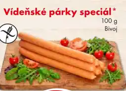 CBA Vídeňské párky speciál nabídka