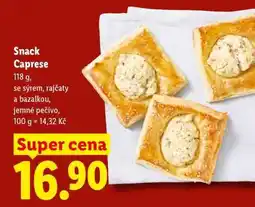 Lidl Snack Caprese nabídka