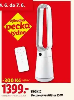 Lidl TRONIC Sloupový ventilátor 35 W nabídka