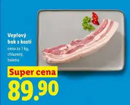 Lidl Vepřový bok s kostí nabídka