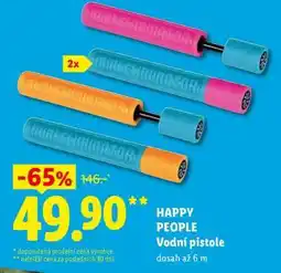 Lidl HAPPY PEOPLE Vodní pistole nabídka