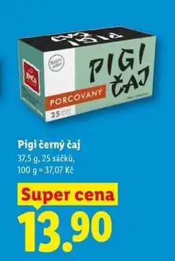 Lidl Pigi černý čaj nabídka