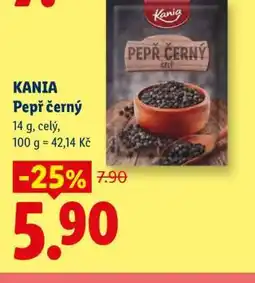 Lidl KANIA Pepř černý nabídka