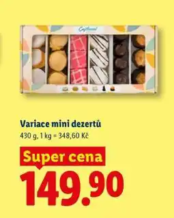 Lidl Variace Mini Dezertů nabídka