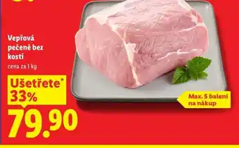 Vepřová pečeně bez kosti