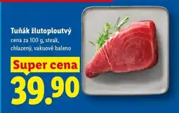 Lidl Tuňák žlutoploutvý nabídka