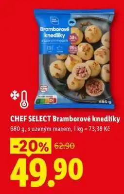 Lidl CHEF SELECT Bramborové knedlíky nabídka