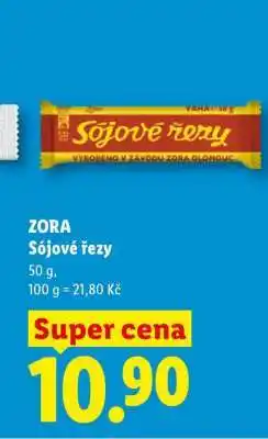 Lidl Zora sójové řezy nabídka