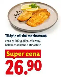 Lidl Tilápie nilská marinovaná nabídka