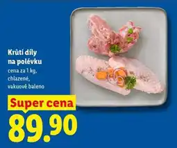 Lidl krůtí díly na polévku nabídka
