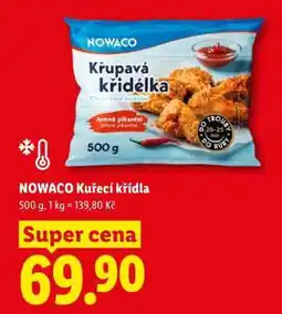 Lidl NOWACO KUŘECÍ KŘÍDLA nabídka