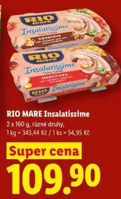 Lidl RIO mare Insalatissime nabídka