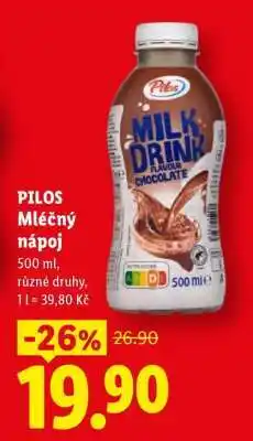 Lidl Pilos MLÉČNÝ NÁPOJ nabídka