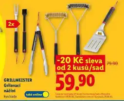 Lidl GRILLMEISTER GRILOVACÍ NÁČINÍ nabídka