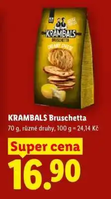 Lidl Krambals Bruschetta nabídka
