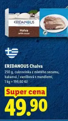 Lidl ERIDANOUS Chalva nabídka