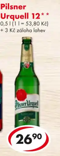 CBA Pilsner Urquell 12 nabídka