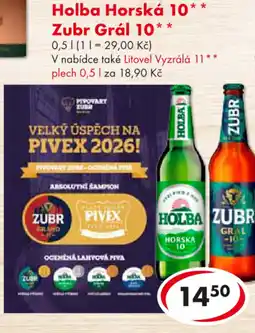 CBA Holba Horská 10** Zubr Grál 10** nabídka