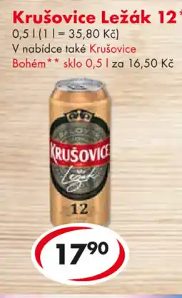 CBA Krušovice Ležák 12 nabídka