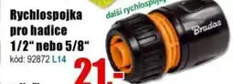 EVA Rychlospojka pro hadice 1/2" nebo 5/8" nabídka