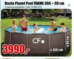 EVA Bazén Planet Pool Frame nabídka