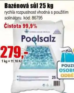 EVA Bazénová sůl nabídka
