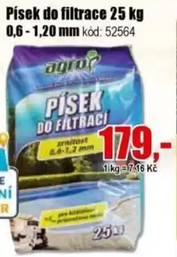 EVA Písek do filtrace nabídka