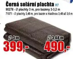 EVA Černá solární plachta nabídka