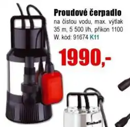 EVA Proudové čerpadlo nabídka