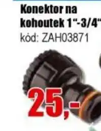 EVA Konektor na kohoutek 1"-3/4" nabídka