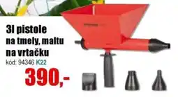 EVA 3 l pistole na tmely, maltu na vrtačku nabídka