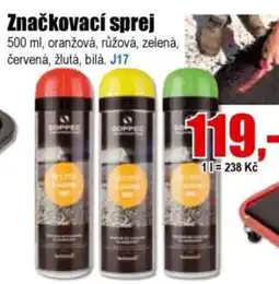 EVA Značkovací sprej nabídka