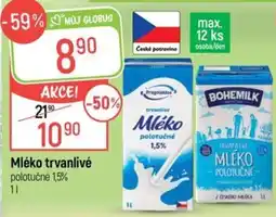 Globus Mléko trvanlivé nabídka