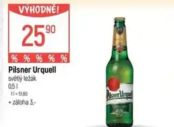 Globus Pilsner Urquell nabídka