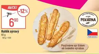 Globus Rohlík sýrový nabídka