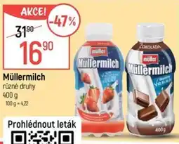 Globus Müllermilch nabídka