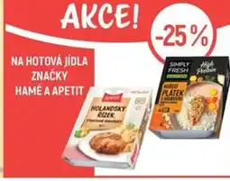 Globus Na hotová jídla značky Hamé a apetit nabídka