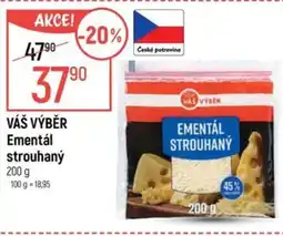 Globus VÁŠ VÝBĚR Ementál strouhaný nabídka