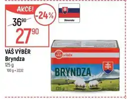 Globus VÁŠ VÝBĚR Bryndza nabídka