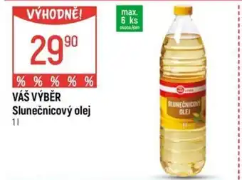 Globus VÁŠ VÝBĚR Slunečnicový olej nabídka