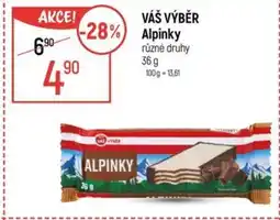 Globus VÁŠ VÝBĚR Alpinky nabídka