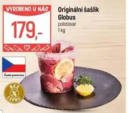 Globus Originální šašlik Globus nabídka