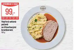 Globus Vepřová sekaná pečeně se šťouchanými bramborami nabídka