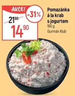 Globus Pomazánka á la krab s jogurtem nabídka