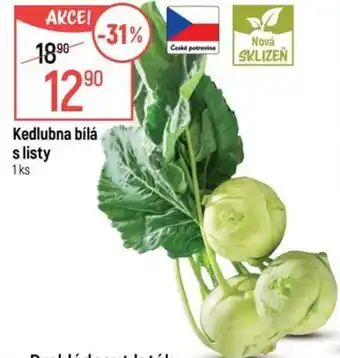 Globus Kedlubna bílá s listy nabídka