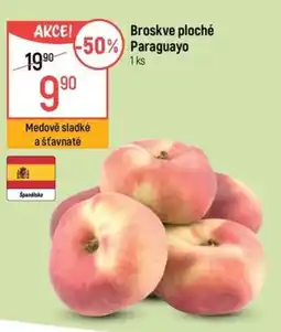 Globus Broskve ploché Paraguayo nabídka