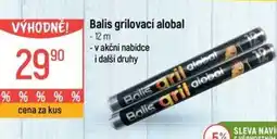 Globus Balis grilovací alobal nabídka