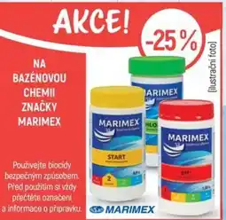 Globus Na bazénovou chemii značky Marimex nabídka