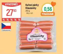 Globus Kuřecí párky Klausovky nabídka